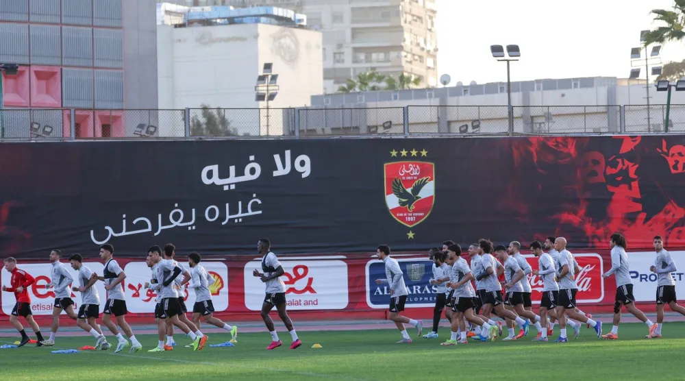 الأهلي ادعى تعرضه للظلم في مباراته أمام سيراميكا كليوباترا (موقع النادي)