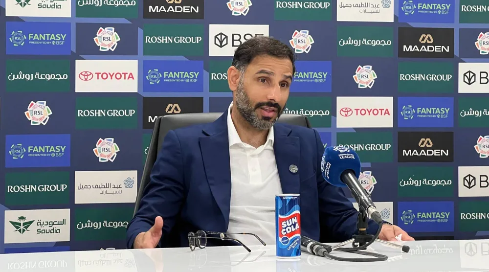 سعد الشهري مدرب فريق الاتفاق (الشرق الأوسط)