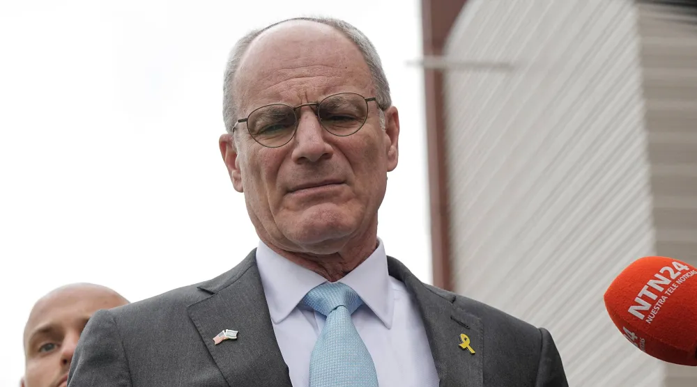 السفير الإسرائيلي لدى الولايات المتحدة يحيئيل ليتر الذي يتوقع أن يقود المفاوضات عن الجانب الإسرائيلي. (رويترز)