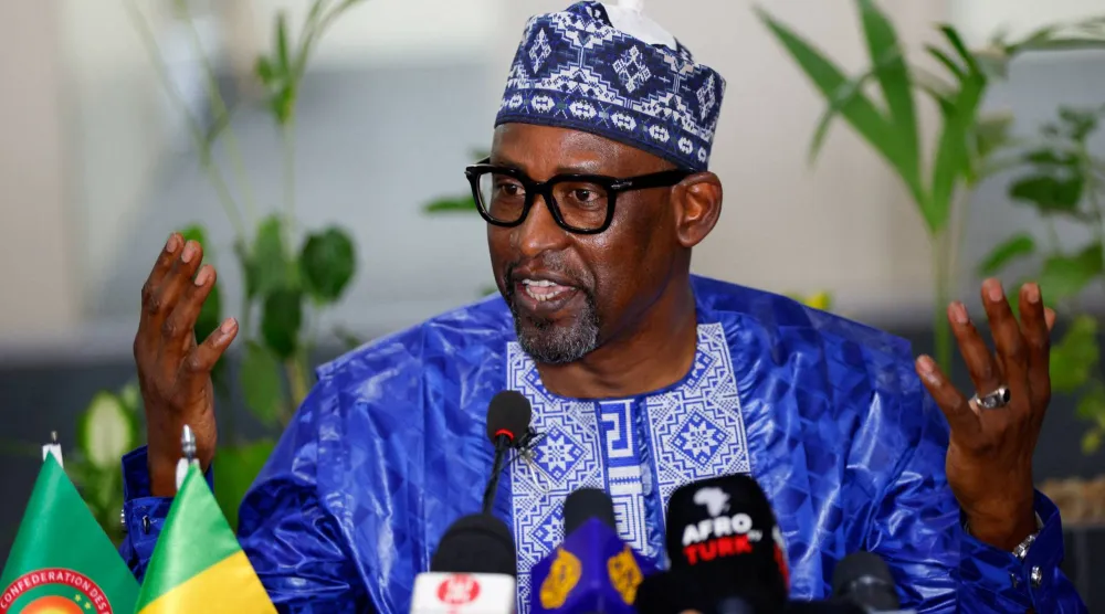 وزير خارجية مالي عبد الله ديوب (رويترز)