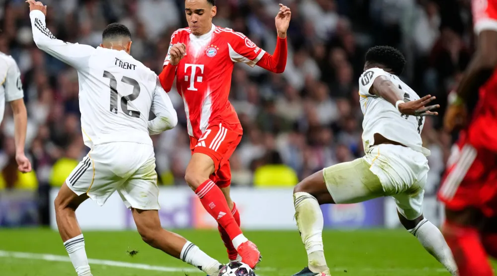 جمال موسيالا نجم بايرن ومنتخب ألمانيا (أ.ب)