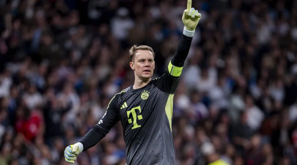مانويل نوير قائد وحارس مرمى بايرن ميونيخ (د.ب.أ)
