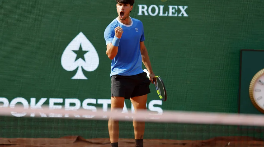 الإسباني كارلوس ألكاراس إلى نهائي «مونت كارلو» (إ.ب.أ)