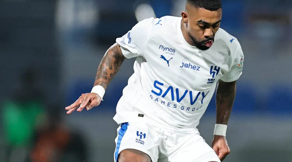 مالكوم بحاجة إلى برنامج علاجي وتأهيلي خلال الفترة المقبلة (تصوير: سعد العنزي)