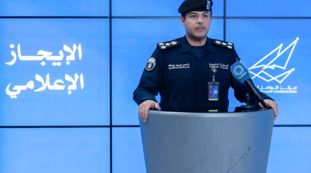 العميد ناصر بوصليب المتحدث باسم وزارة الداخلية الكويتية (كونا)