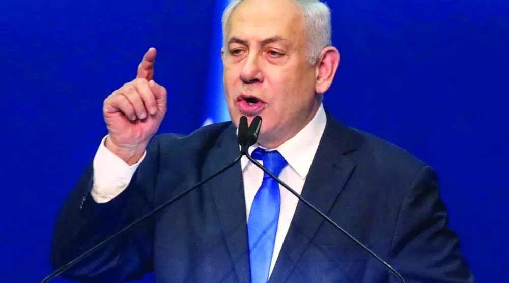 رئيس الوزراء الإسرائيلي بنيامين نتنياهو (د.ب.أ)