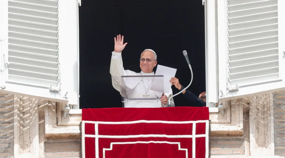 البابا ليو الرابع عشر (إ.ب.أ)