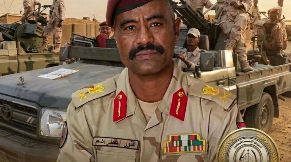 النور أحمد آدم المعروف بـ«النور القُبة» اللواء المنشق عن «قوات الدعم السريع» (متداولة)