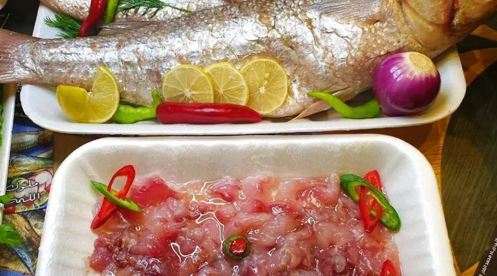 إقبال كبير على شراء الأسماك المملحة على «فيسبوك» (حساب أحد المحال على «فيسبوك»)