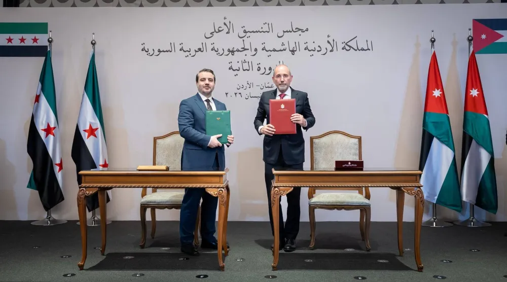 توقيع عدد من الاتفاقيات ومذكرات التفاهم بين سوريا والأردن بالعاصمة عمّان الأحد (الخارجية السورية)