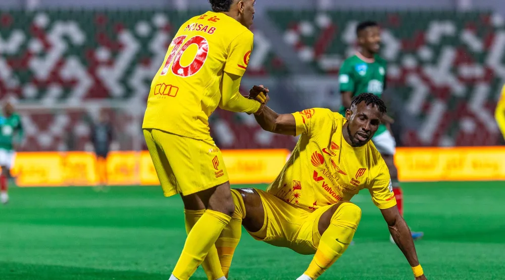 القادسية يملك نجوما مؤثرة في تشكيلته (تصوير: عيسى الدبيسي)