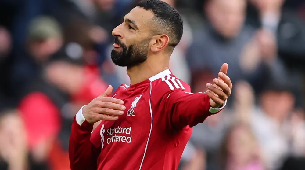 محمد صلاح نجم ليفربول (إ.ب.أ)