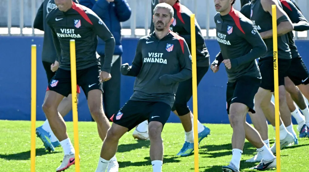 أتلتيكو مدريد يمتلك سجلاً مرعباً على ملعبه هذا الموسم (أ.ف.ب)