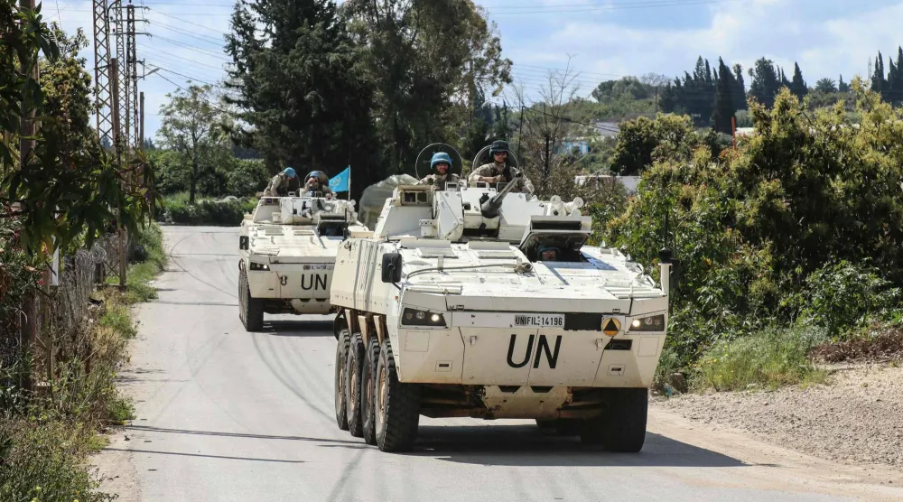 دورية لـ«اليونيفيل» في جنوب لبنان (أ.ف.ب)