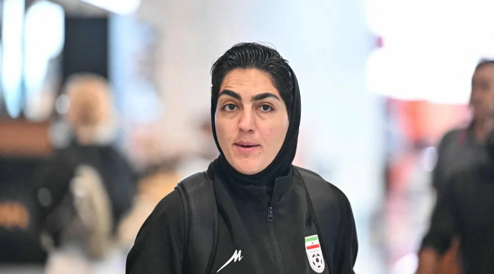 زهرا غنبري (أ.ف.ب)