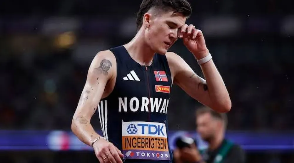 العداء جاكوب إنغبريجتسن (رويترز)