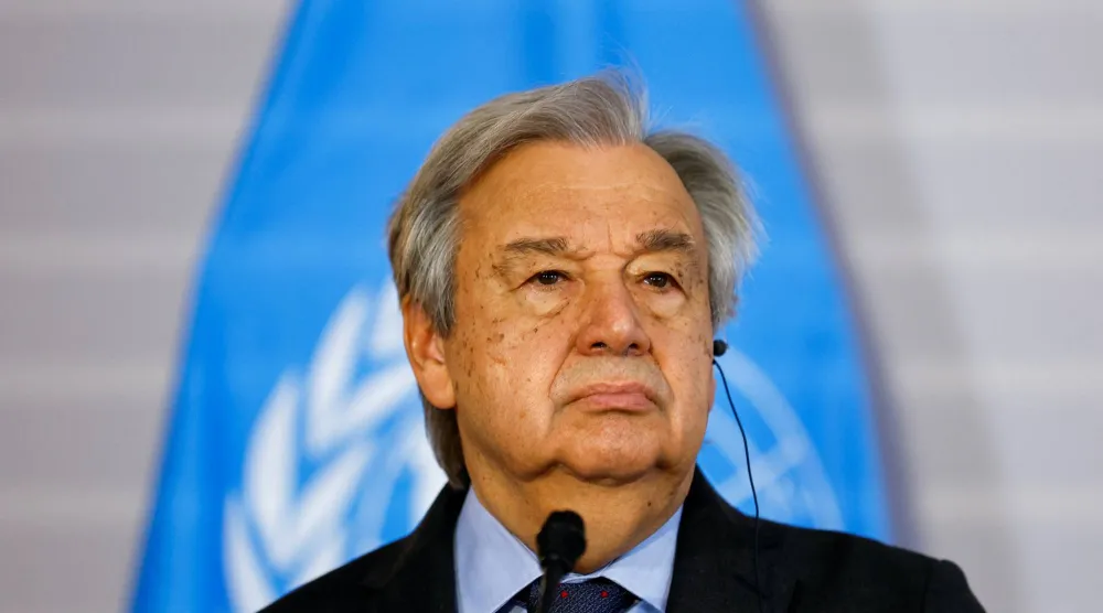 الأمين العام للأمم المتحدة أنطونيو غوتيريش (رويترز)