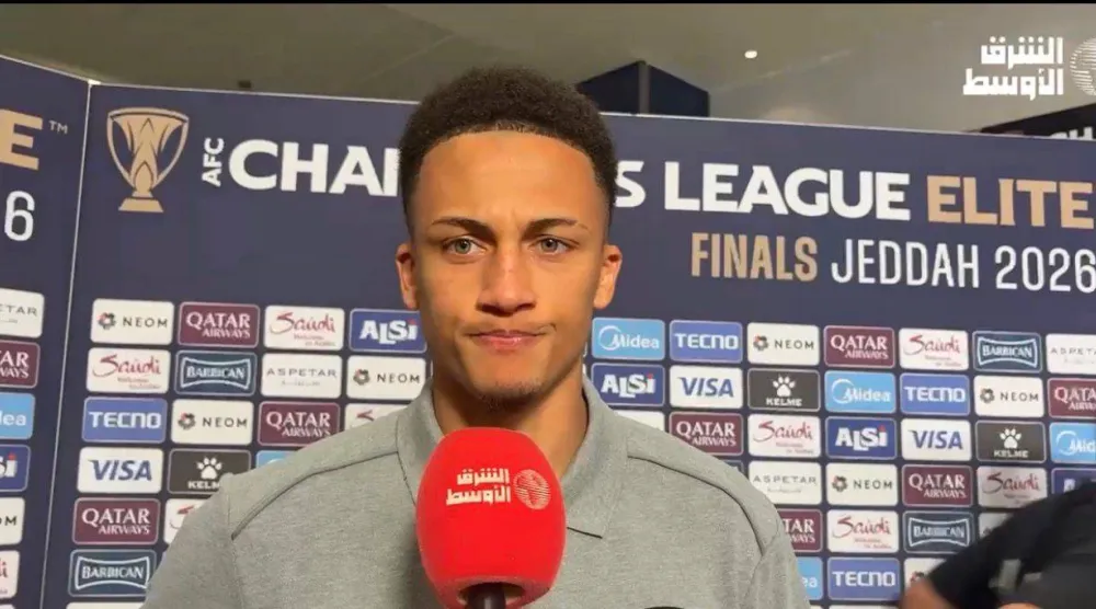 البرازيلي لويس سيلفا لاعب فريق الدحيل (الشرق الأوسط) 