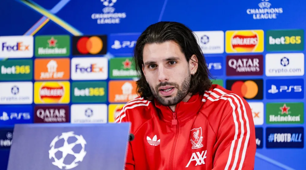 المجري دومينيك سوبوسلاي لاعب وسط ليفربول الإنجليزي (د.ب.أ)