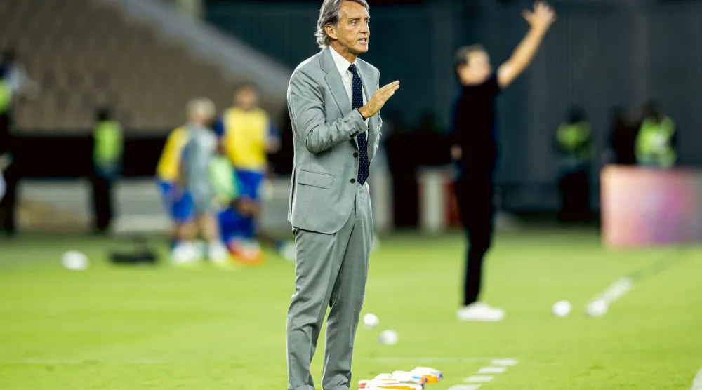 مانشيني مدرب السد القطري أشاد بلاعبيه (نادي السد) 