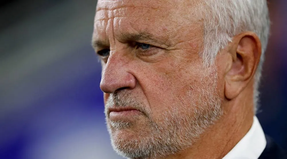 Football - FIFA World Cup - Inter-Confederation Playoffs - Final - Iraq v Bolivia - Estadio Monterrey, Monterrey, Mexico - March 31, 2026 Iraq coach Graham Arnold before the match. (Reuters)