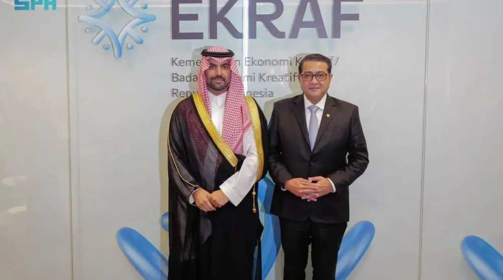 The Saudi Minister of Culture met on Tuesday with Indonesia’s Minister of Creative Economy in Jakarta. SPA