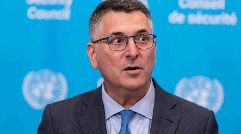 وزير خارجية إسرائيل جدعون ساعر (د.ب.أ)