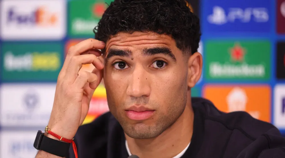 أشرف حكيمي (رويترز)