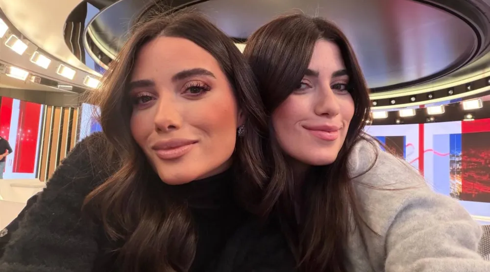 ريتا بيا وغريسيا أول شقيقتَيْن تتقاسمان تقديم برنامج ترفيهي (صور الأختين)