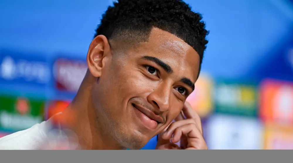 الإنجليزي جود بيلينغهام لاعب وسط ريال مدريد (د.ب.أ)