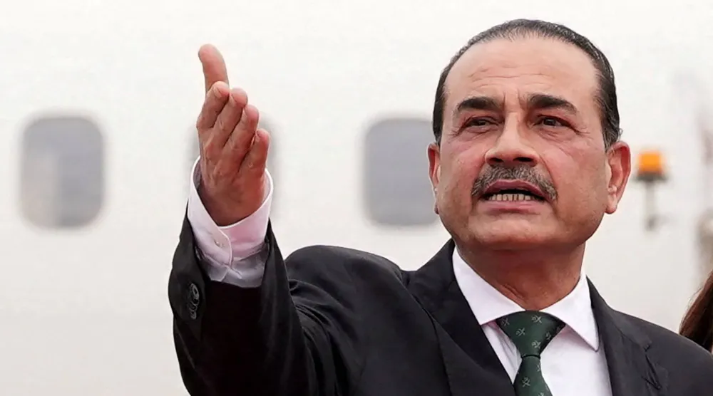 ⁠رئيس ​هيئة الأركان في الجيش الباكستاني ⁠عاصم منير (رويترز)