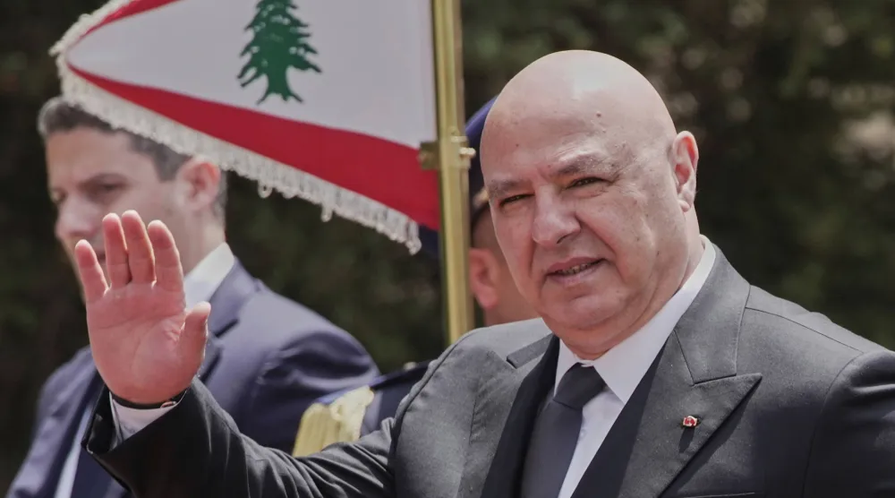 رئيس الجمهورية اللبنانية جوزيف عون (أ.ب)