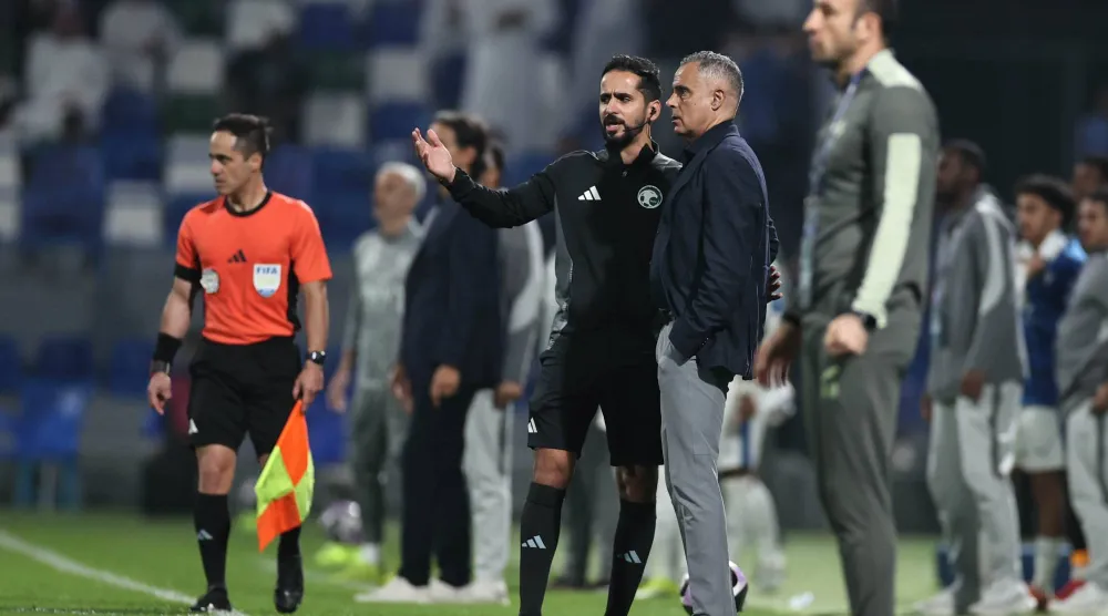 غوميز يخشى من أن تؤثر فترة التوقف سلبيا على أداء فريقه (تصوير: سعد العنزي)