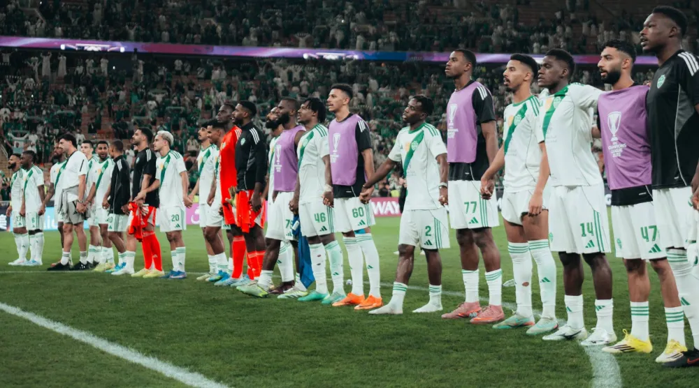 الأهلي ظهر بأداء مختلف في مباراة الدحيل الآسيوية (موقع النادي)