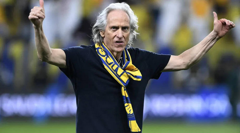 البرتغالي خورخي خيسوس مدرب فريق النصر (رويترز)