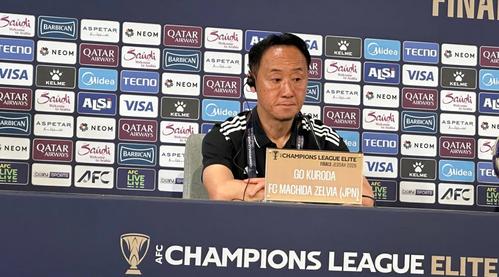 الياباني غو كورودا مدرب فريق ماتشيدا الياباني (الشرق الأوسط)