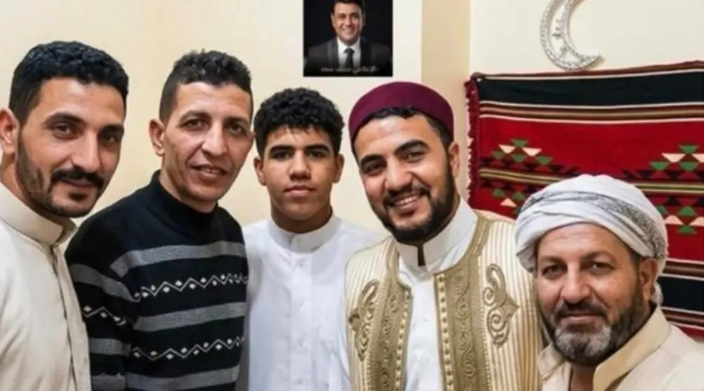 إسلام وسط عائلته (فيسبوك)