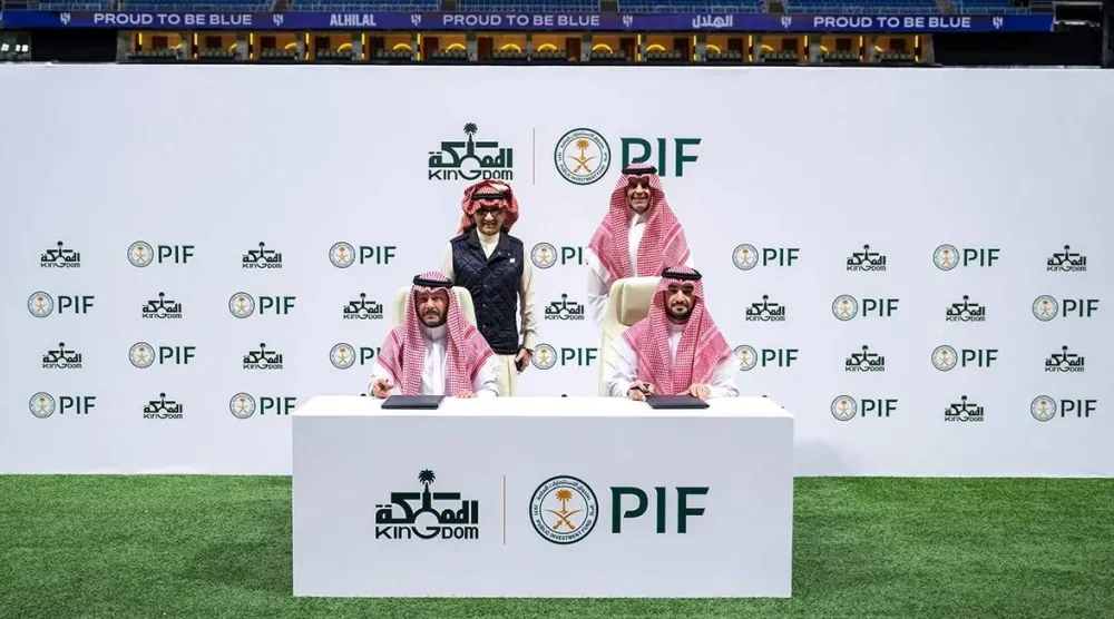 The deal values the share capital of Al-Hilal at 1.4 billion Saudi riyals. Photo: PIF