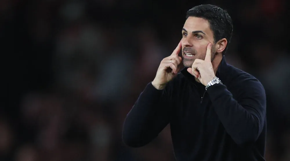 ميكل أرتيتا (رويترز)