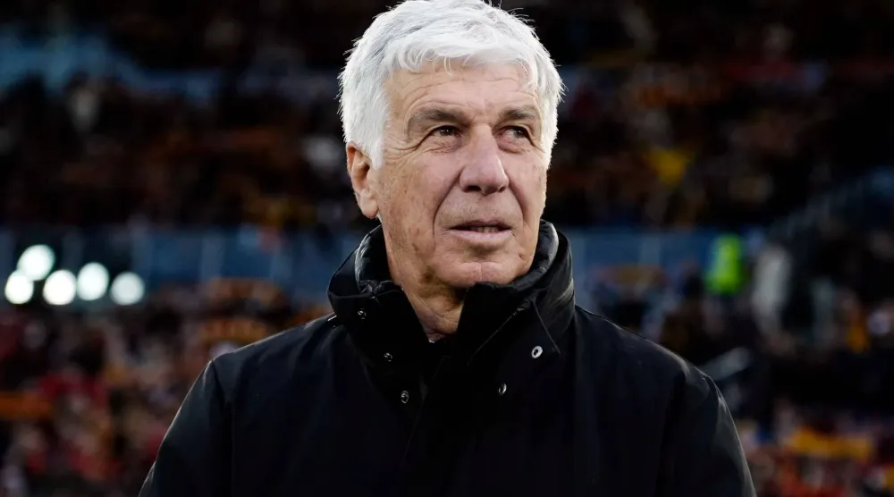 مدرب روما جان بييرو غاسبريني (رويترز)