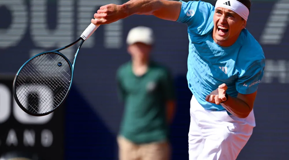 الألماني ألكسندر زفيريف (أ.ب)