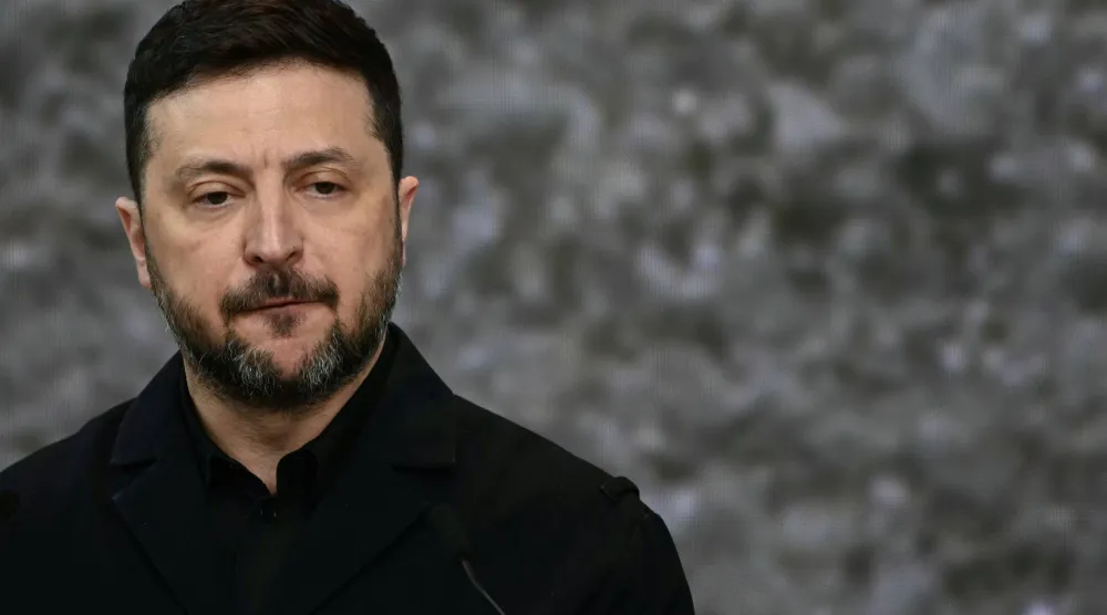 الرئيس الأوكراني فولوديمير زيلينسكي (أ.ف.ب)