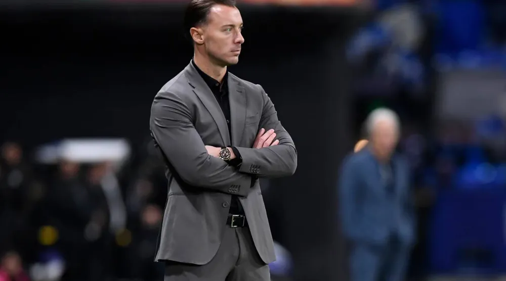 ماتياس يايسله مدرب الأهلي السعودي (رويترز)