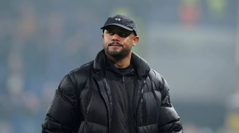 فينسنت كومباني المدير الفني لفريق بايرن ميونيخ (رويترز)