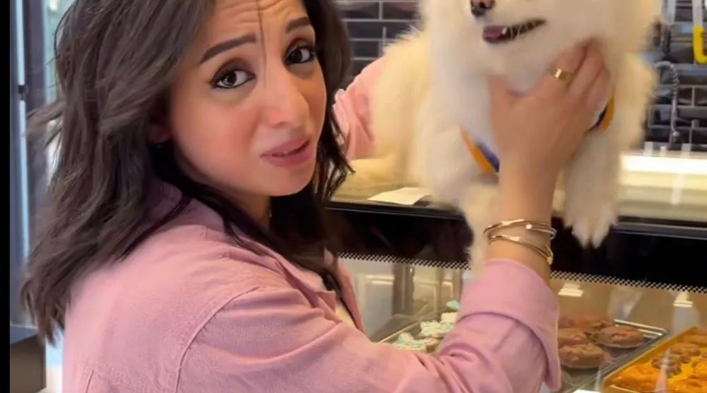 تورتة مبتكرة للاحتفال بعيد ميلاد الحيوانات الأليفة (إنستغرام)