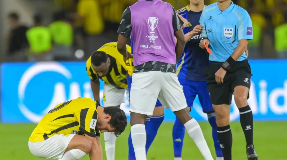 قرارات الحكم الصيني ماننيغ أثارت غضب الاتحاديين (تصوير: علي خمج)