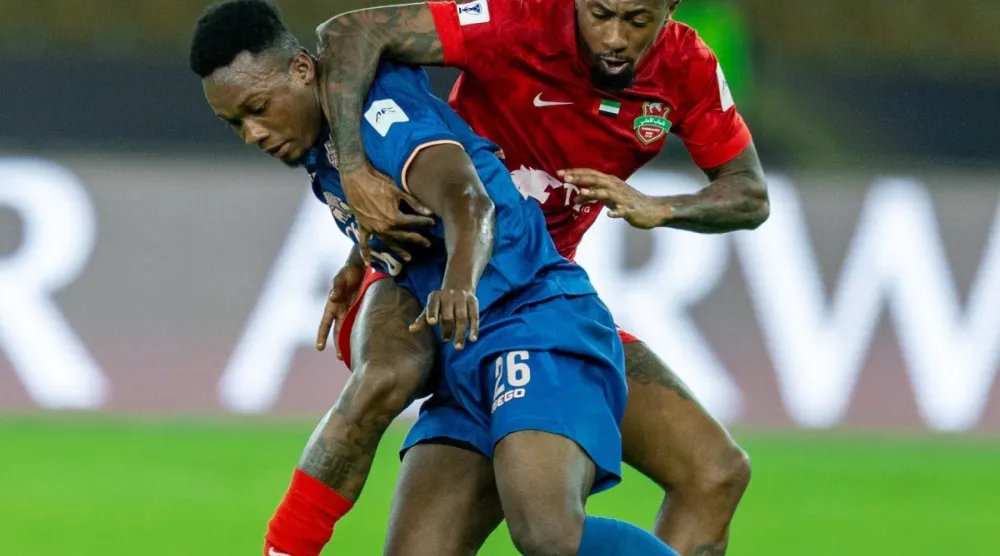 من مباراة بوريرام وشباب الأهلي في ربع نهائي دوري أبطال آسيا للنخبة (واس)