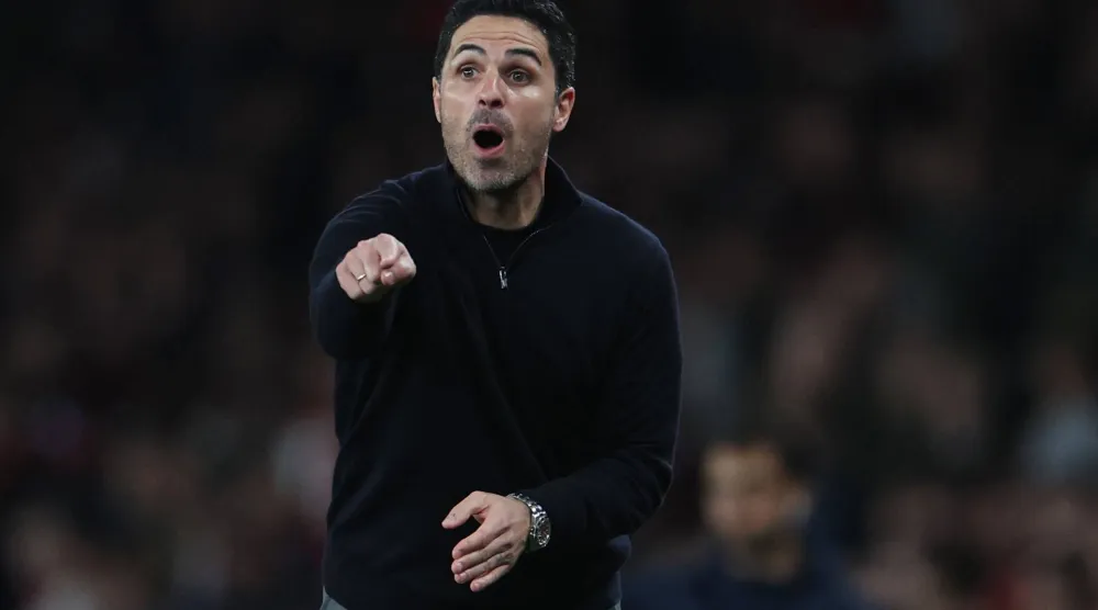 أرتيتا (رويترز)