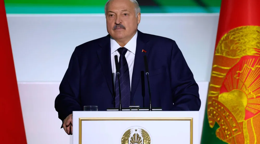 ألكسندر لوكاشينكو رئيس روسيا البيضاء (أ.ب)