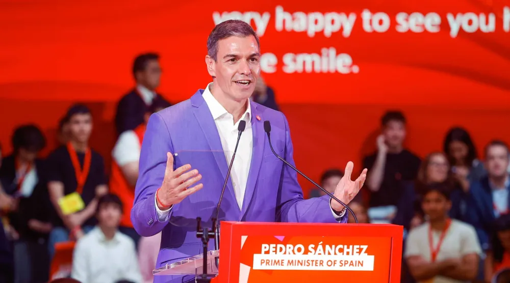 رئيس الوزراء الإسباني بيدرو سانشيز (د.ب.أ)